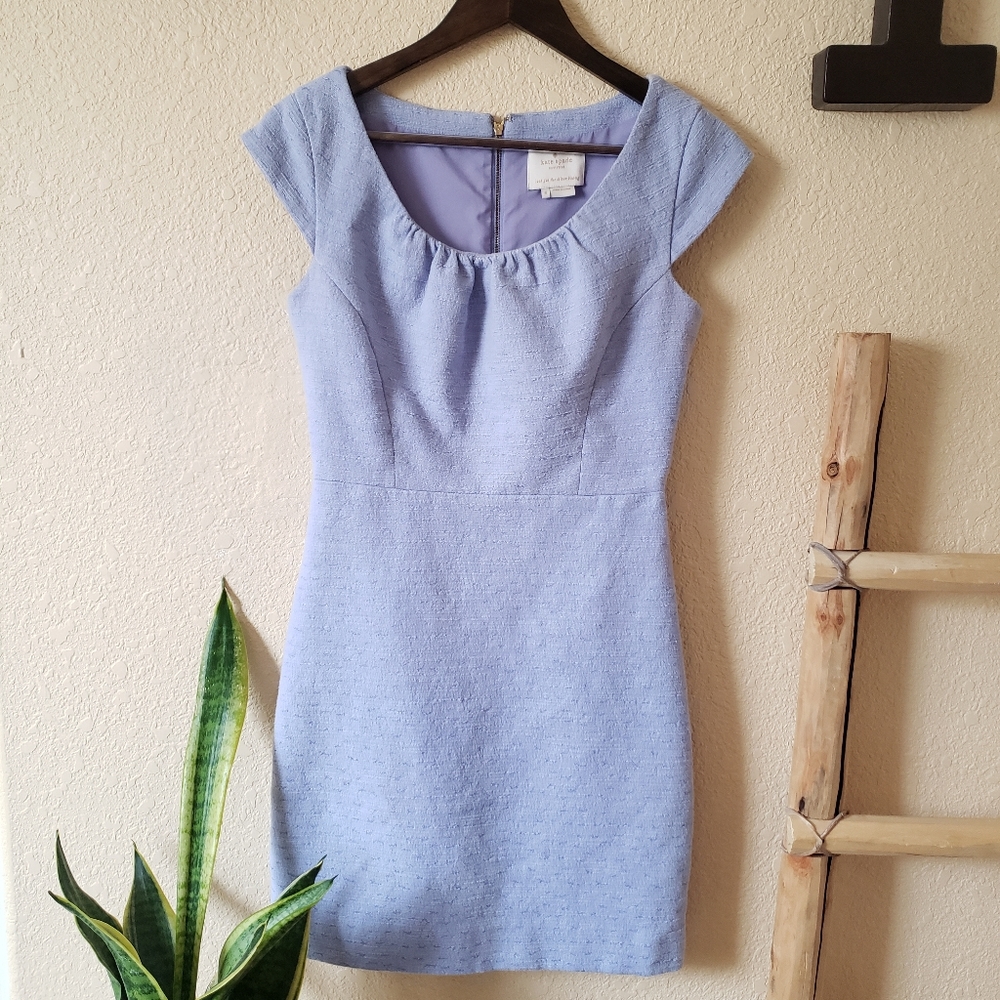 Kate Spade Periwinkle A-Line Mini Dress size 4